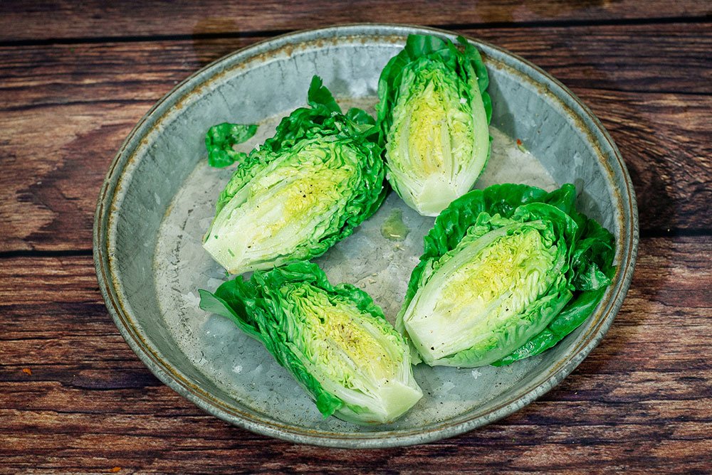 Griddled Baby Gem Lettuce
