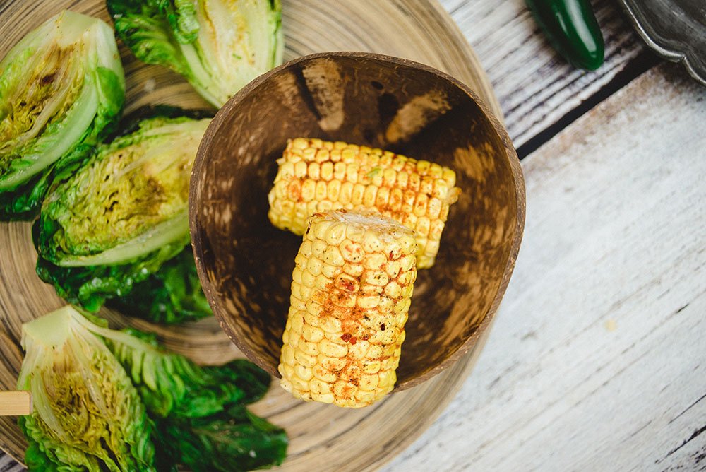 CORN ON THE COB (serves 2)