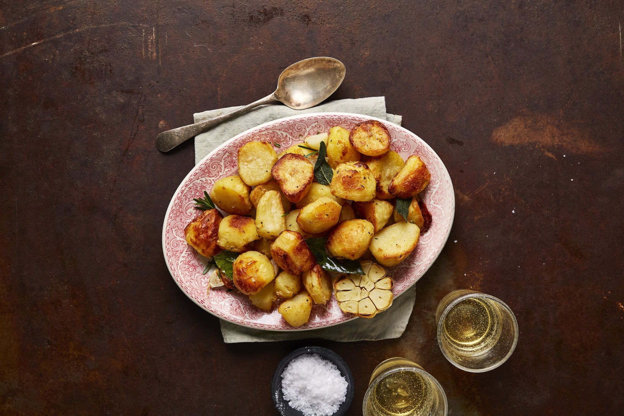 Roast potatoes